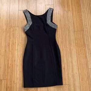 Black cocktail dress